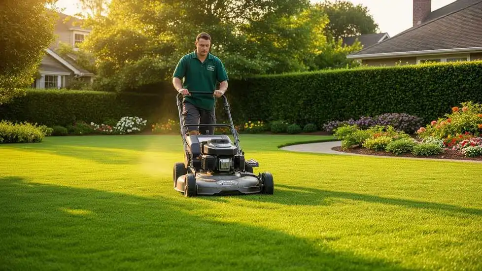 Professional lawn care service